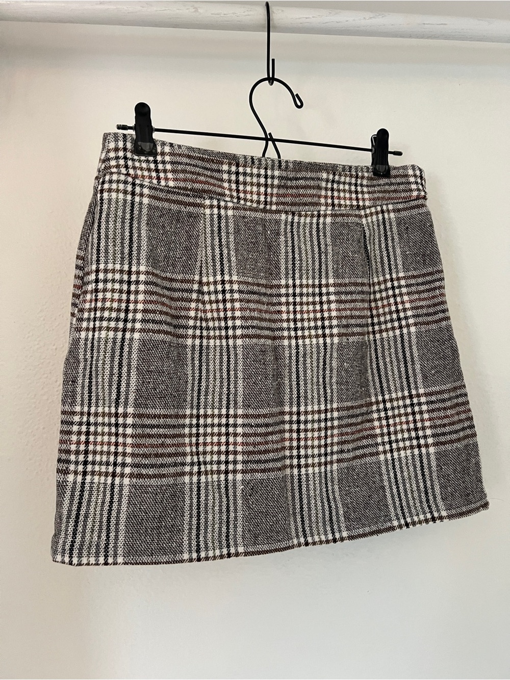 Preppy plaid mini skirt